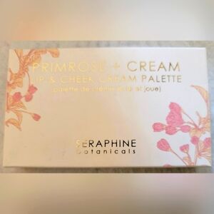 Seraphine Botanicals Primrose + Cream Lip & Cheek Cream Palette